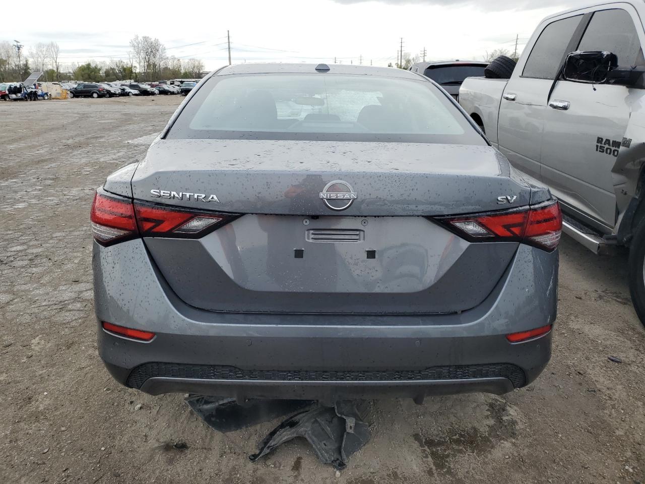 2024 Nissan Sentra VIN 3N1AB8CV8RY333220 Copart auction photo, front end / side damage thumbnail 6
