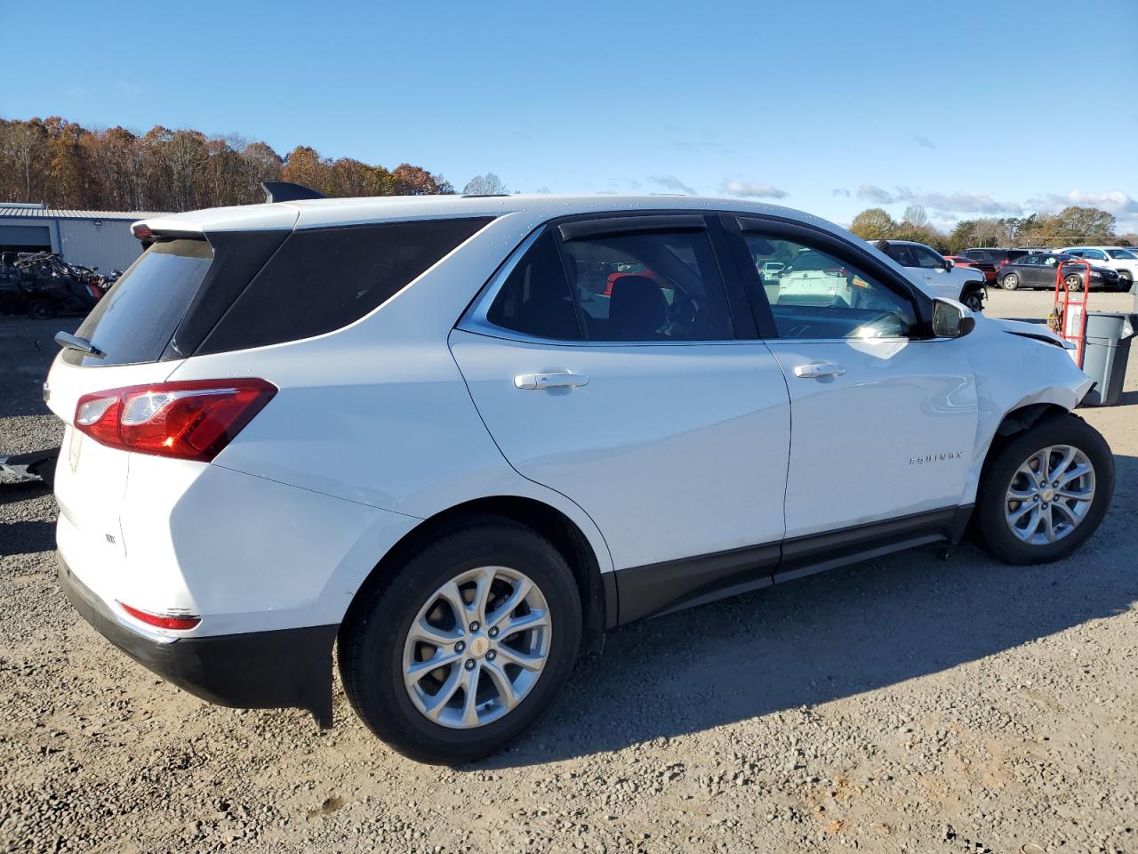 2019 Chevrolet Equinox VIN 2GNAXKEVXK6107736 Copart auction photo, front end / undercarriage damage thumbnail 3