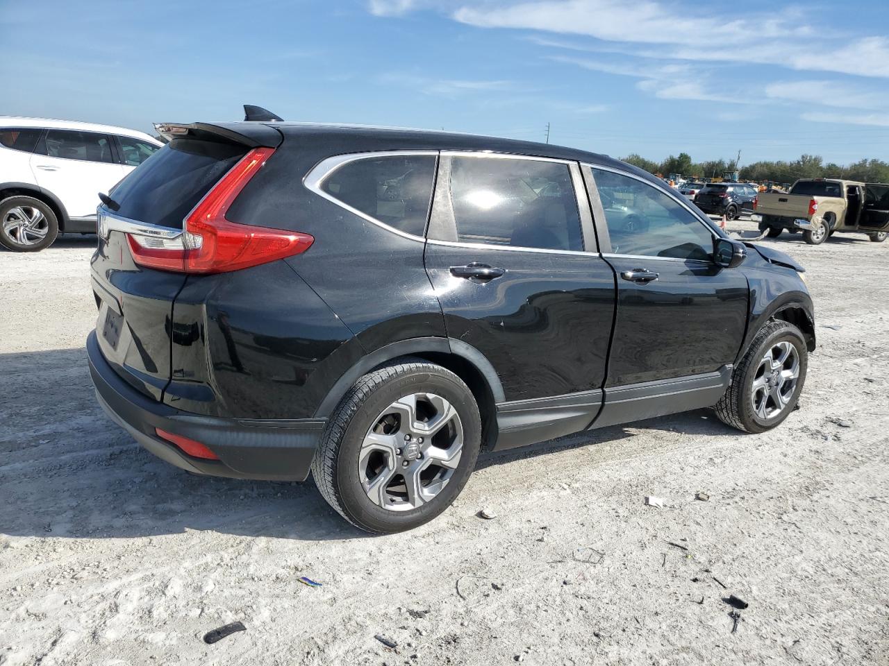 2018 Honda CR-V VIN 5J6RW1H82JA005941 Copart auction photo, front end damage thumbnail 3