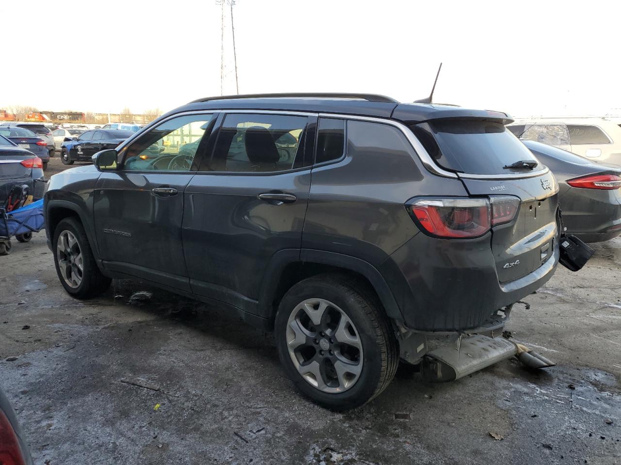 2018 Jeep Compass VIN 3C4NJDCB2JT501595 Copart auction photo, rear end damage thumbnail 2