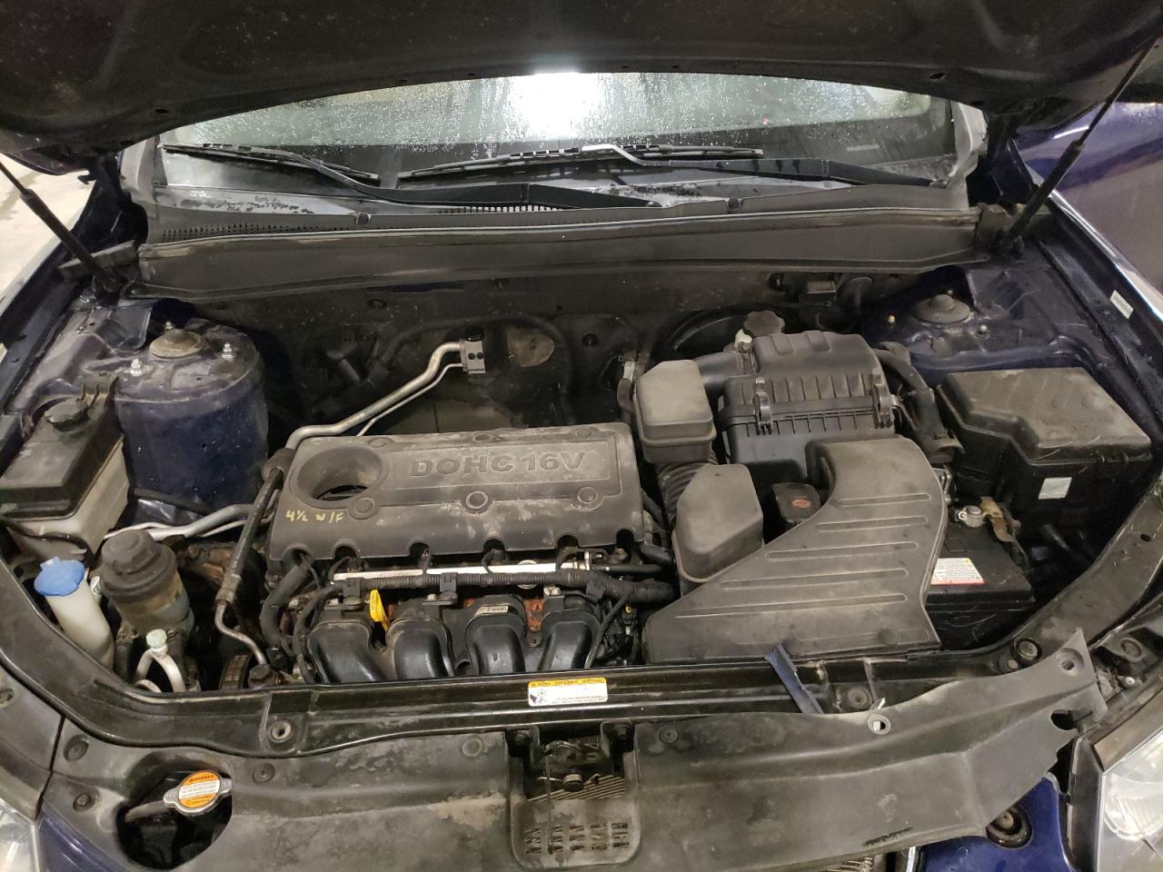 2010 Hyundai Santa Fe VIN 5NMSGDAB7AH404779 Copart auction photo, front end damage thumbnail 14