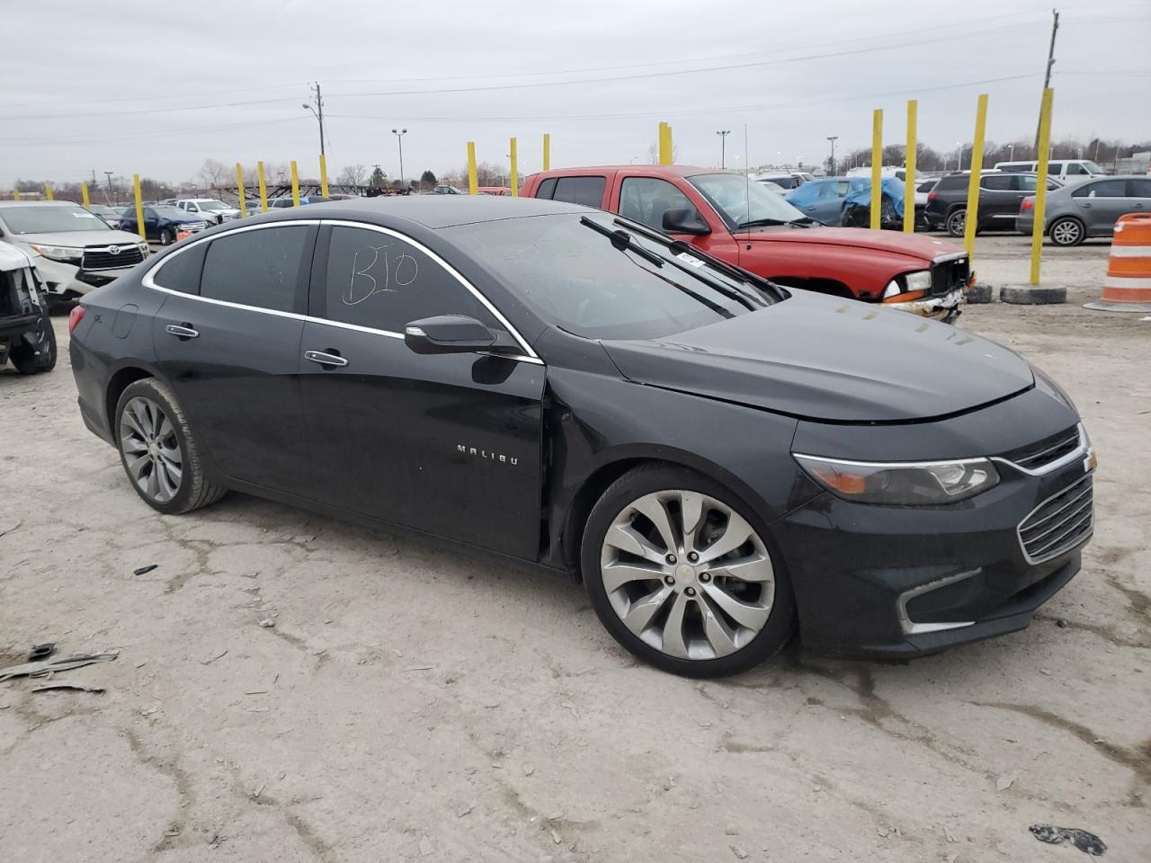 2016 Chevrolet Malibu VIN 1G1ZH5SX7GF220212 Copart auction photo, front end / rear end damage thumbnail 4