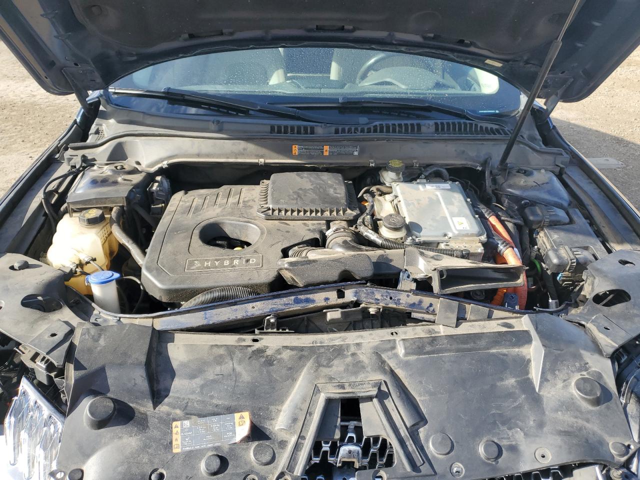 2017 Lincoln MKZ VIN 3LN6L5MU7HR662922 Copart auction photo, front end damage thumbnail 12