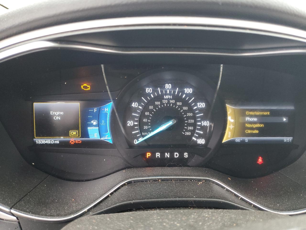 2014 Ford Fusion VIN 3FA6P0H73ER126759 Copart auction photo, rear end / minor dent/scratches damage thumbnail 9