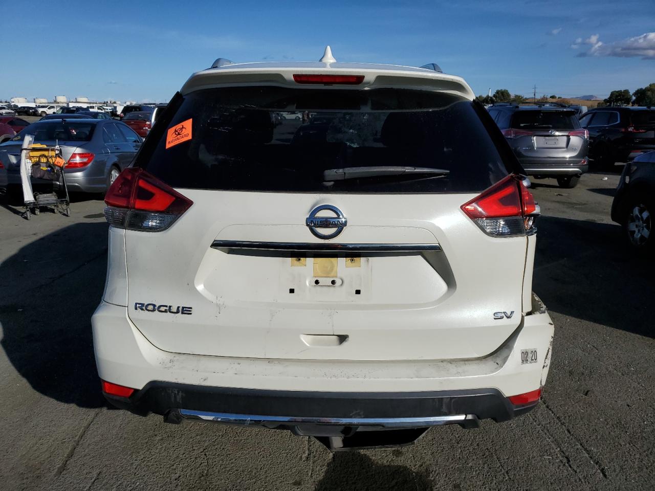 2018 Nissan Rogue VIN JN8AT2MT5JW465341 Copart auction photo, all over damage thumbnail 6