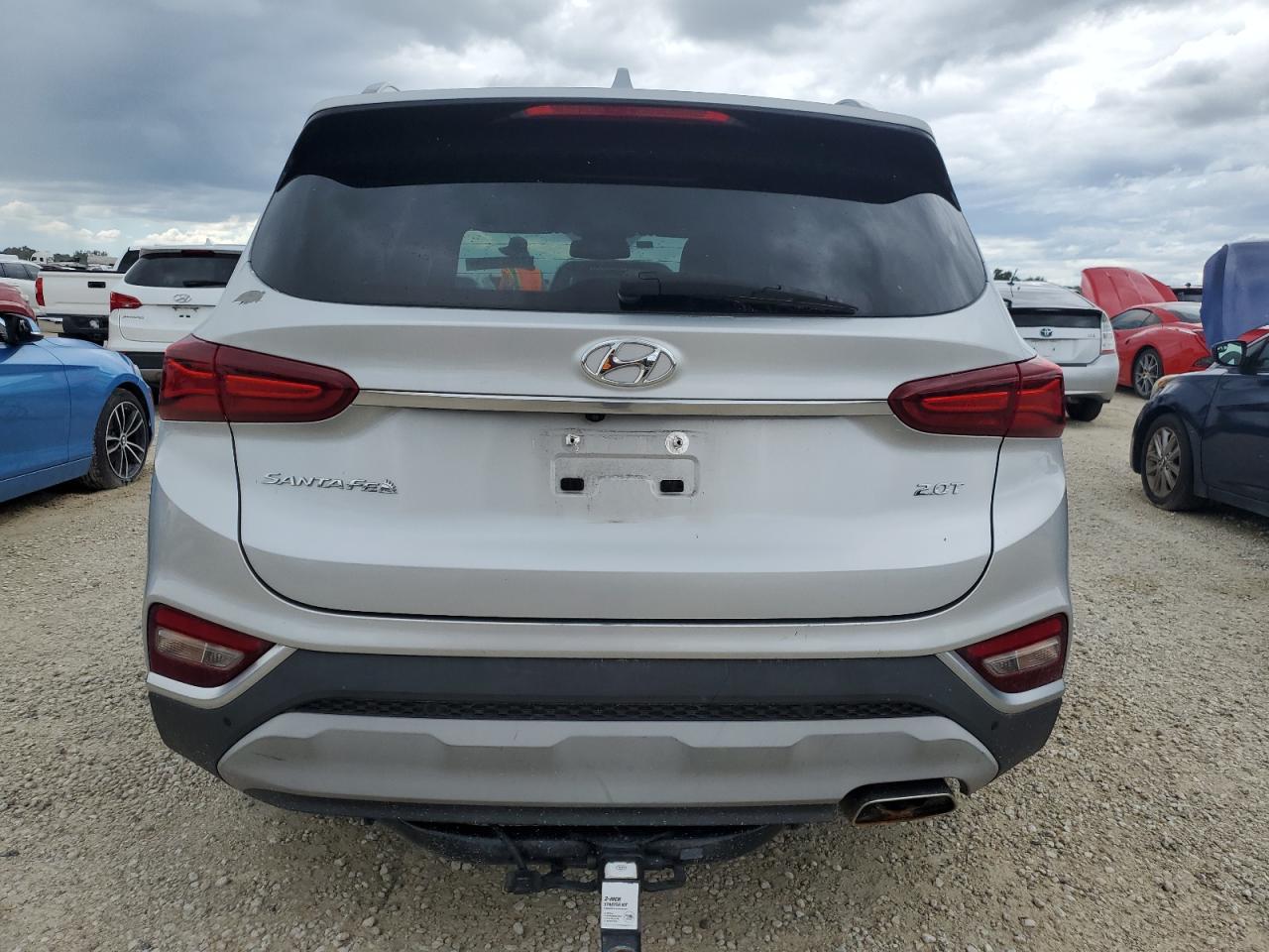 2019 Hyundai Santa Fe VIN 5NMS53AA0KH107944 Copart auction photo, water/flood damage thumbnail 6
