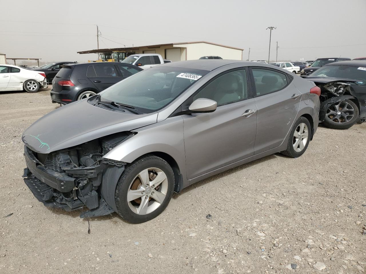 2012 Hyundai Elantra VIN KMHDH4AE4CU444289
