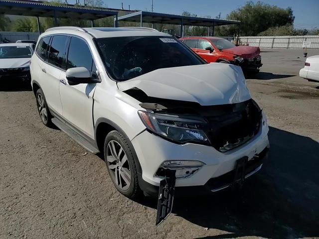 2017 Honda Pilot VIN 5FNYF6H92HB092491 Copart auction photo, front end / side damage thumbnail 11