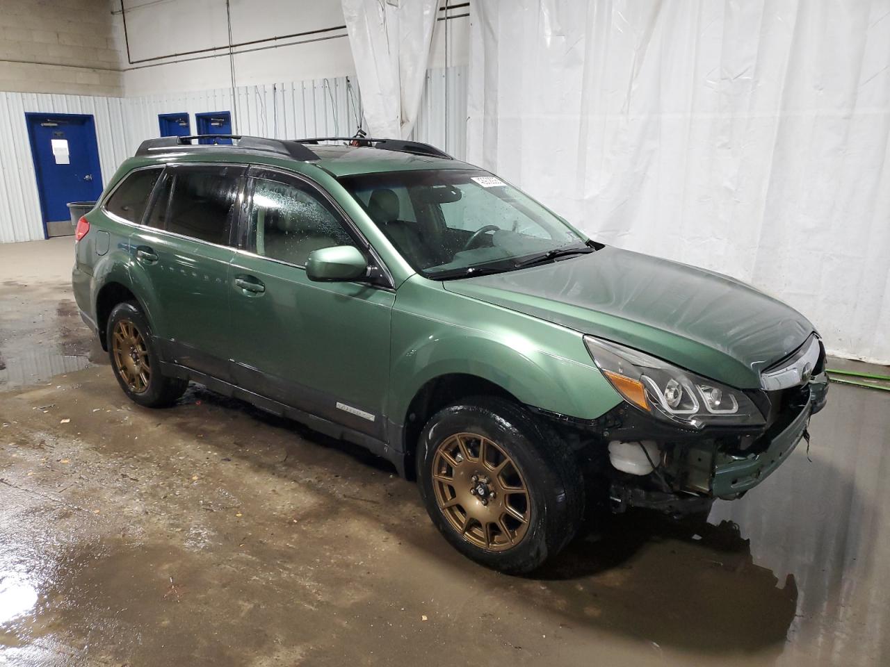 2011 Subaru Outback VIN 4S4BRDKCXB2382389 Copart auction photo, front end damage thumbnail 4