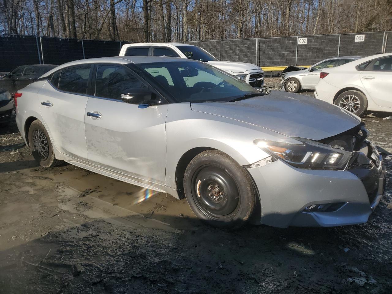 2017 Nissan Maxima VIN 1N4AA6AP0HC427145 Copart auction photo, front end damage thumbnail 4