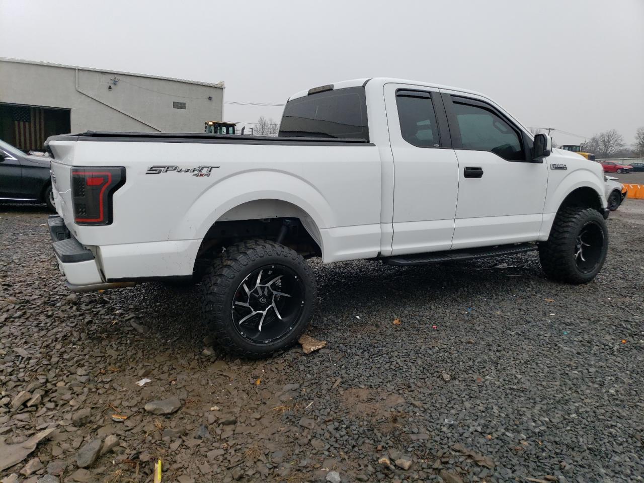2016 Ford F-150 VIN 1FTEX1E81GFB90663 Copart auction photo, rear end damage thumbnail 3