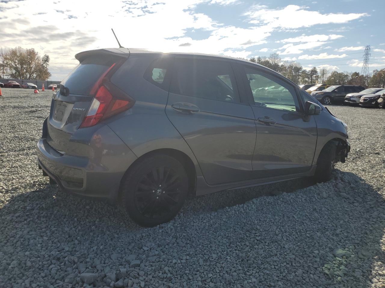 2019 Honda Fit VIN 3HGGK5H66KM736182 Copart auction photo, front end damage thumbnail 3