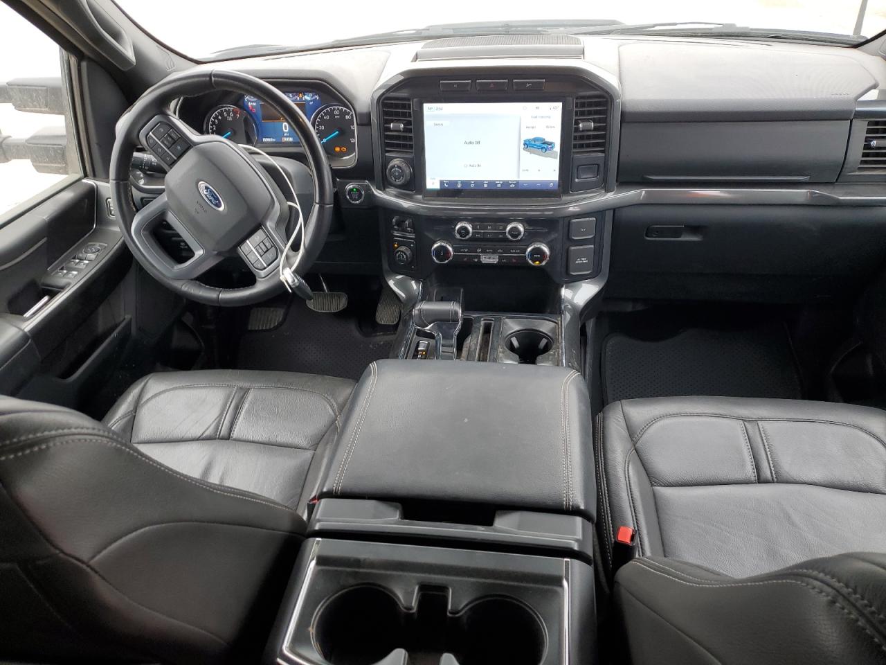 2023 Ford F-150 VIN 1FTFW1E80PFB21597 Copart auction photo, front end damage thumbnail 8