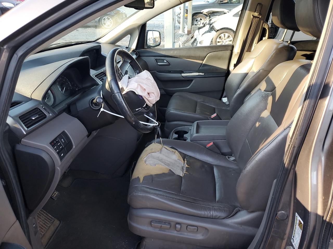 2013 Honda Odyssey VIN 5FNRL5H65DB064708 Copart auction photo, front end damage thumbnail 7