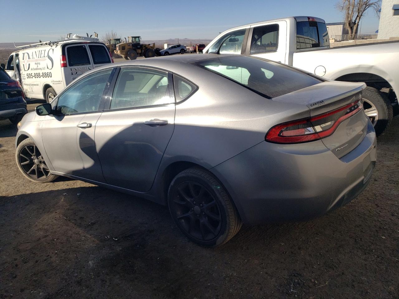 2016 Dodge Dart VIN 1C3CDFAA2GD584954 Copart auction photo, front end / side damage thumbnail 2