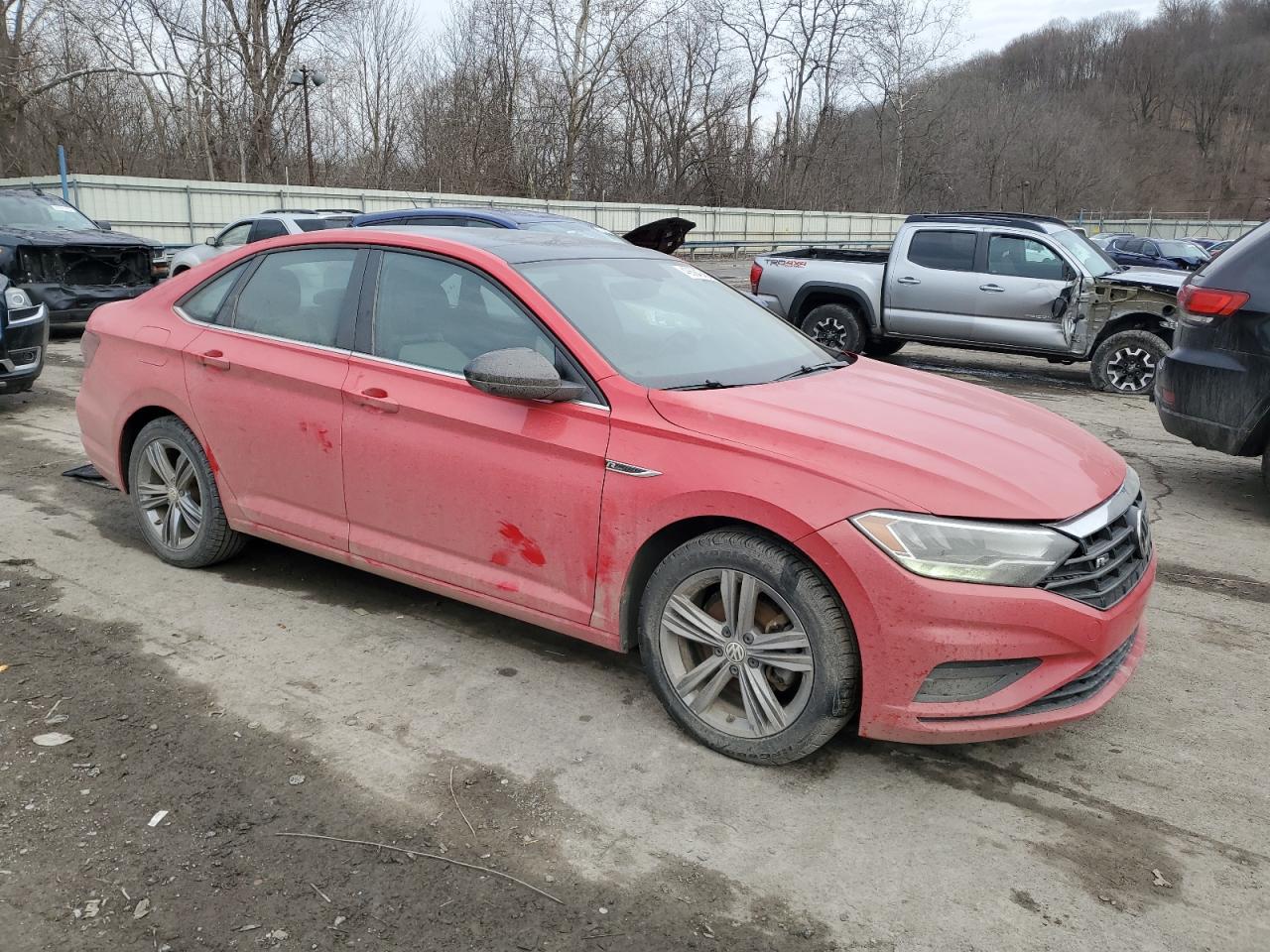 2020 Volkswagen Jetta VIN 3VWCB7BU2LM003903 Copart auction photo, all over damage thumbnail 4