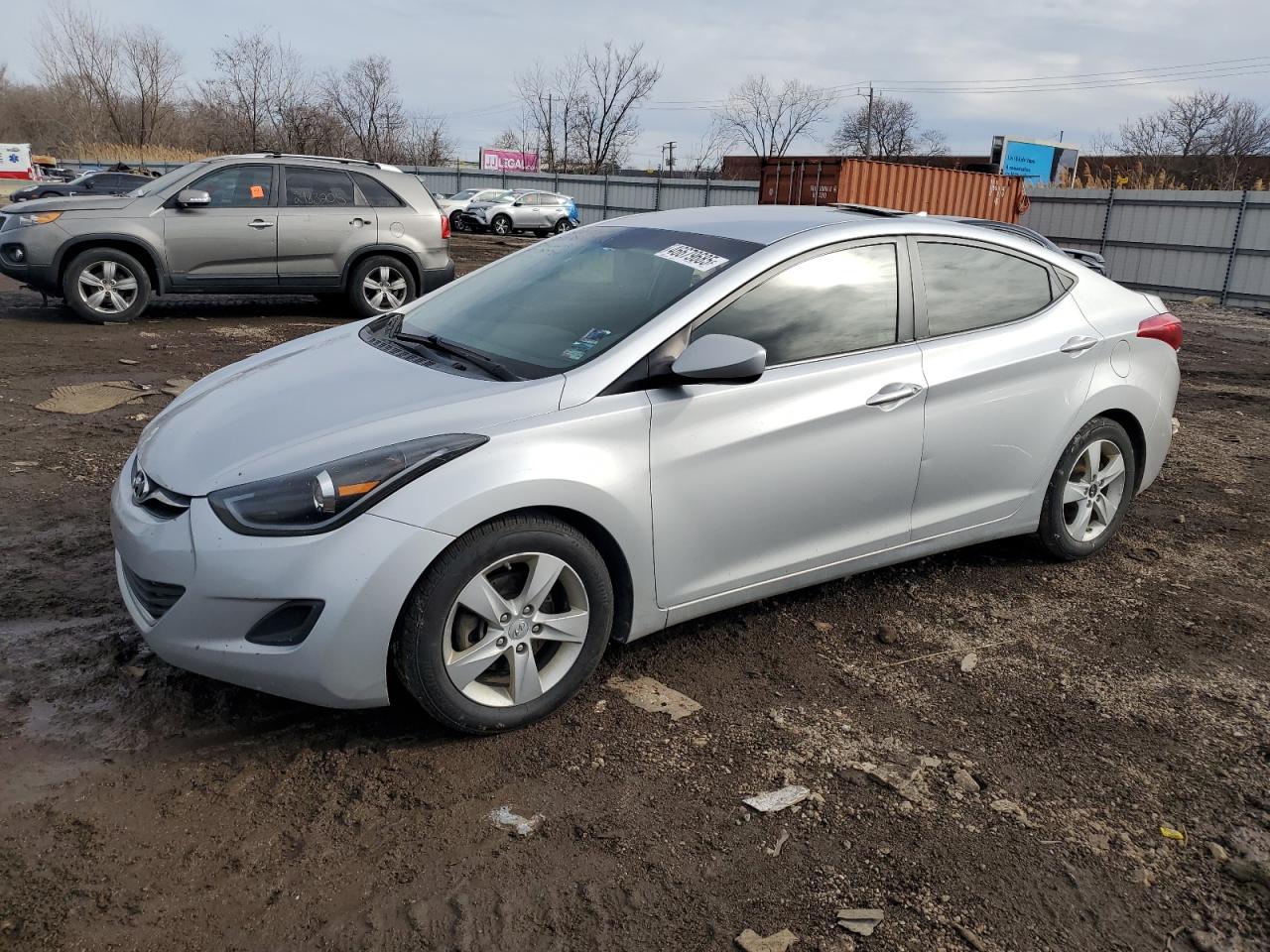 2013 Hyundai Elantra VIN 5NPDH4AE4DH347724