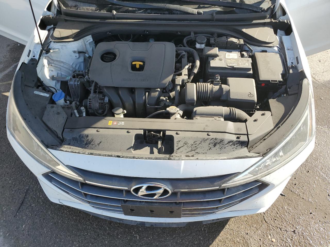 2020 Hyundai Elantra VIN 5NPD84LF6LH577740 Copart auction photo, rear end damage thumbnail 11