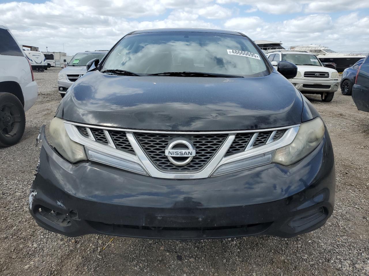2012 Nissan Murano VIN JN8AZ1MU1CW107822 Copart auction photo, front end damage thumbnail 5