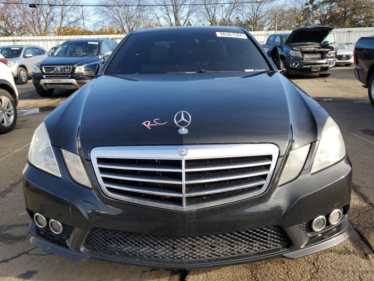 2010 Mercedes-Benz E-klasse VIN WDDHF8HB2AA249911 Copart auction photo, all over damage thumbnail 5