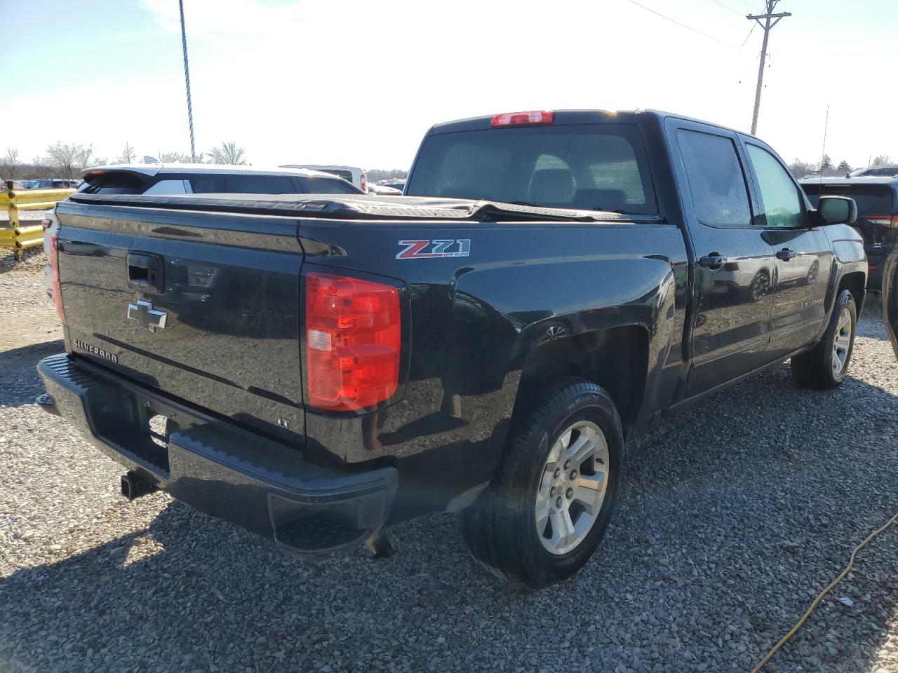 2017 Chevrolet Silverado VIN 3GCUKREC2HG116780 Copart auction photo, water/flood damage thumbnail 3