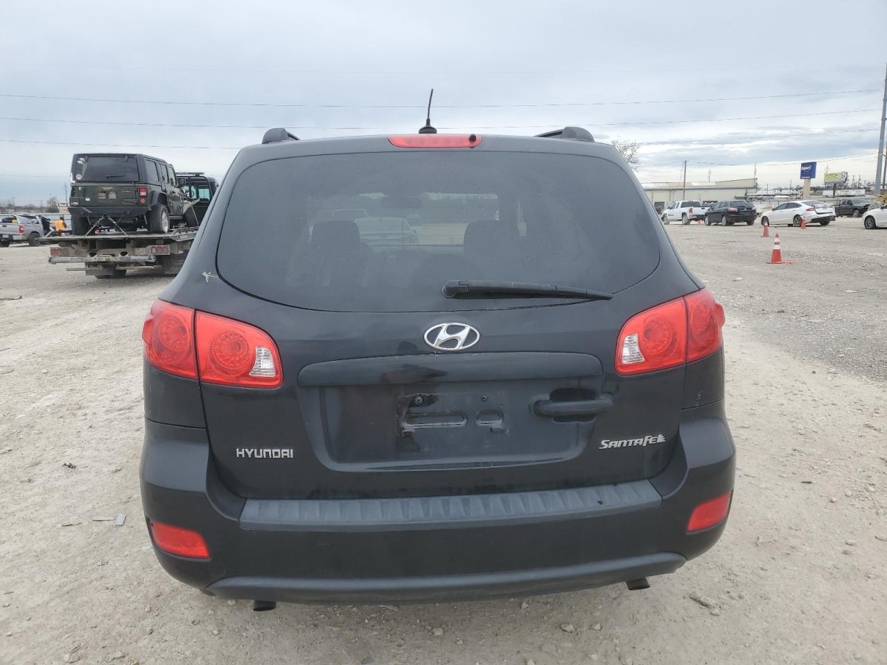 2009 Hyundai Santa Fe VIN 5NMSG13DX9H245345 Copart auction photo, side damage thumbnail 6