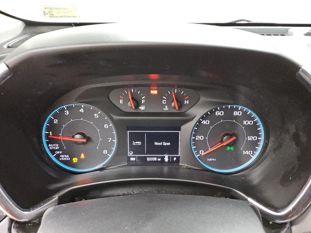 2019 Chevrolet Equinox VIN 3GNAXHEV9KL153623 Copart auction photo, normal wear / mechanical damage thumbnail 9
