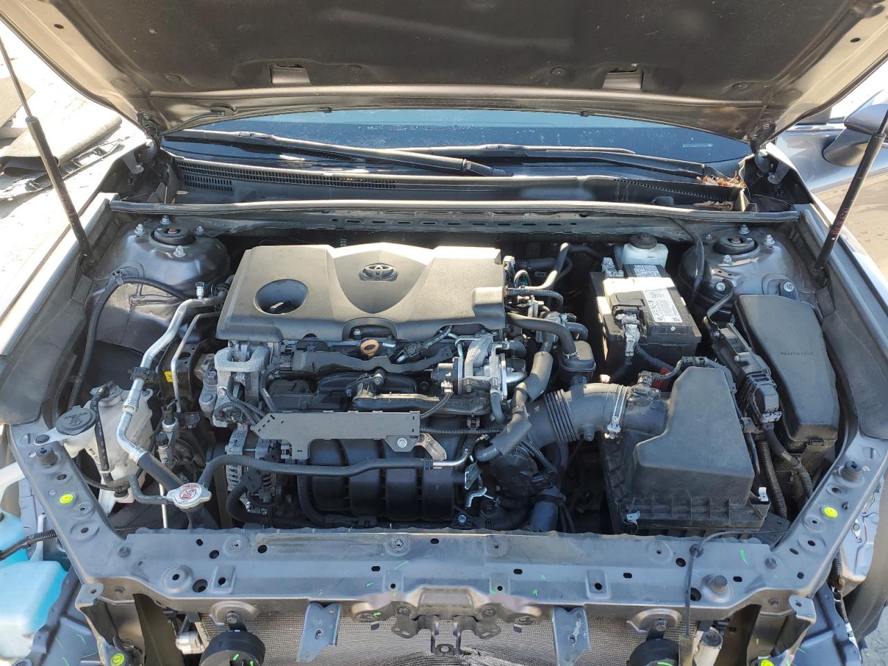 2020 Toyota Camry VIN 4T1L11AK1LU921233 Copart auction photo, front end / rear end damage thumbnail 11