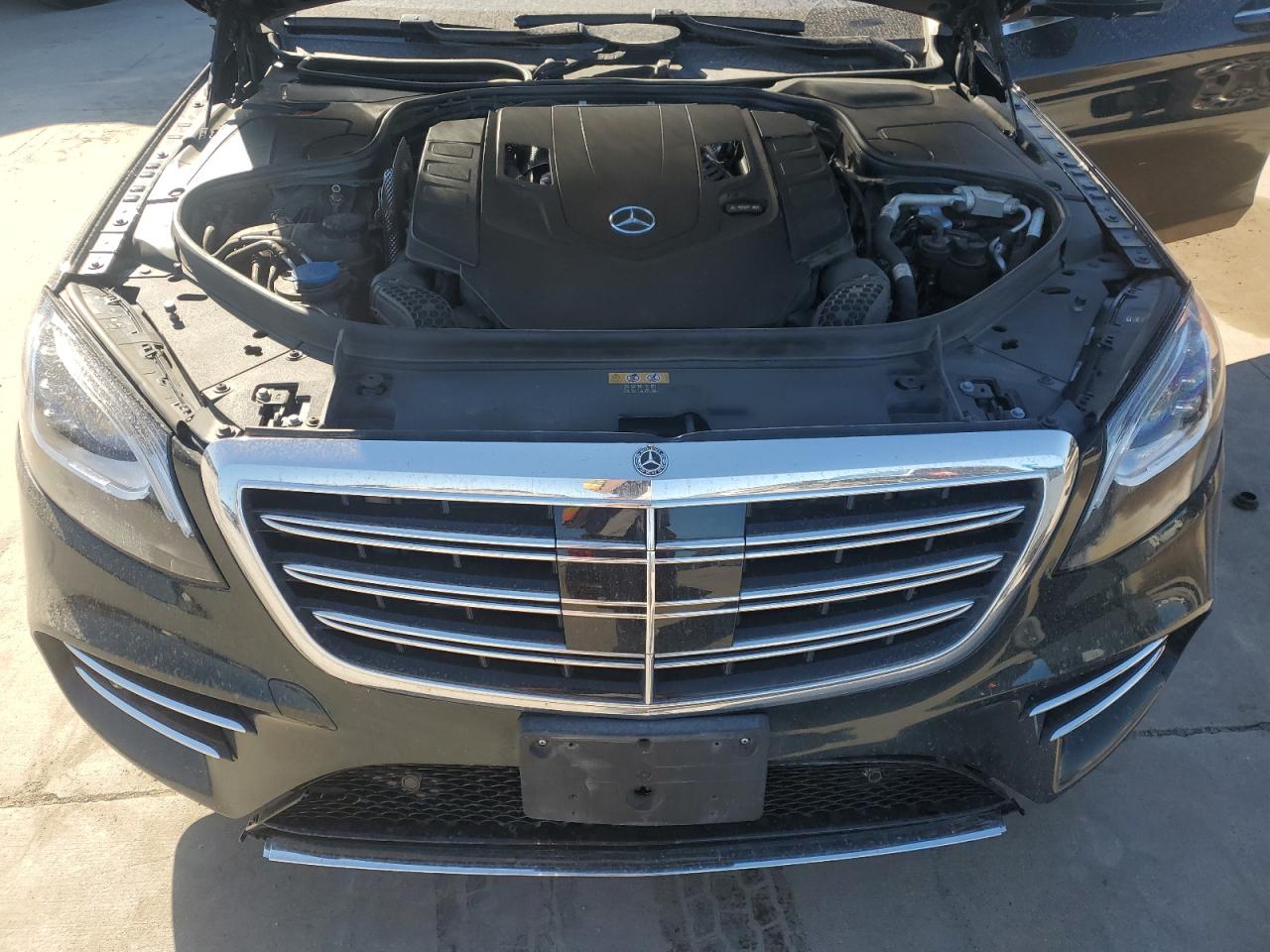 2020 Mercedes-Benz S-klasse VIN WDDUG8DB7LA523768 Copart auction photo, rear end / hail damage thumbnail 11