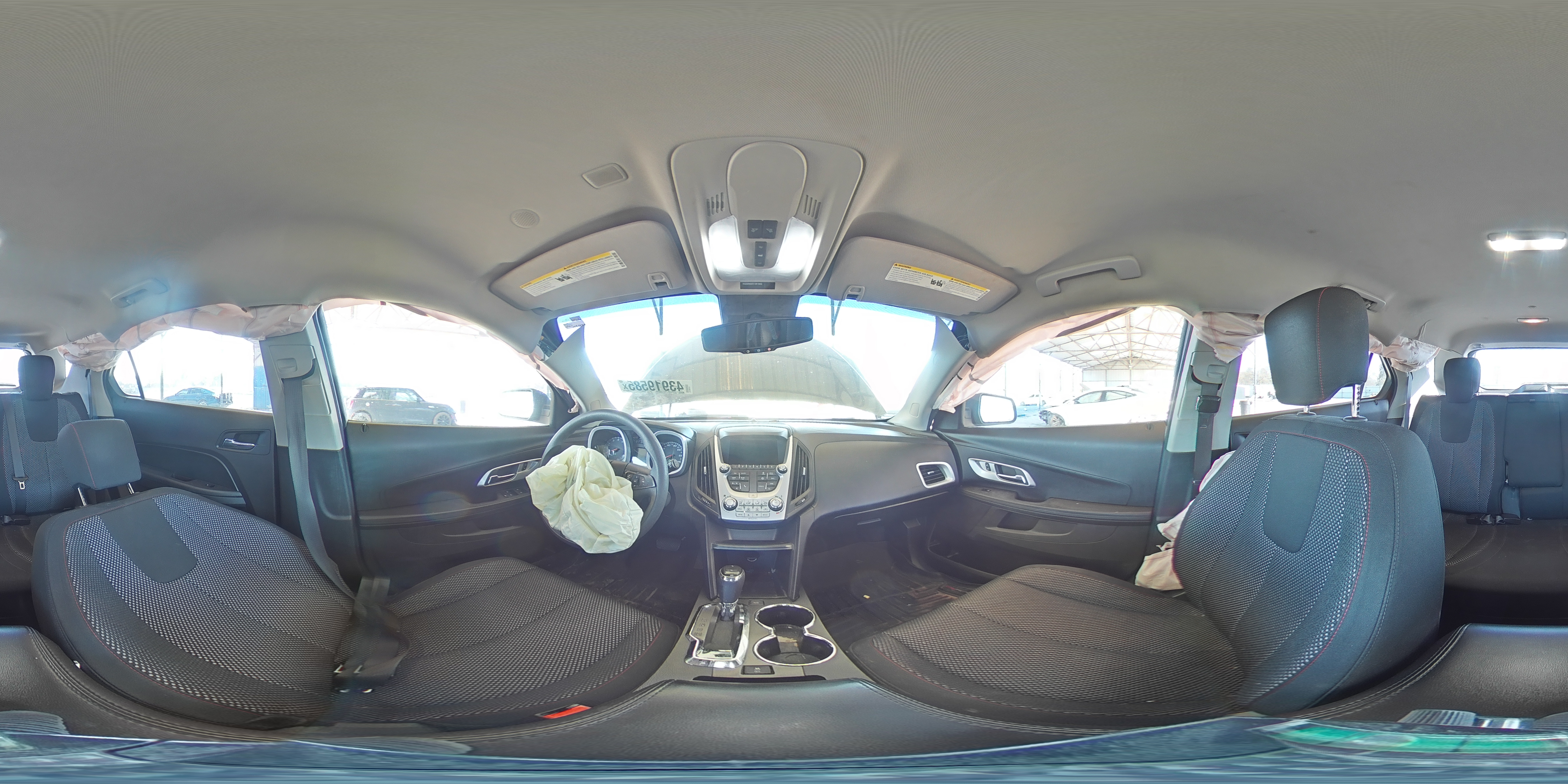 2017 Chevrolet Equinox VIN 2GNALBEK2H1517647 Copart auction photo, front end / side damage thumbnail 13