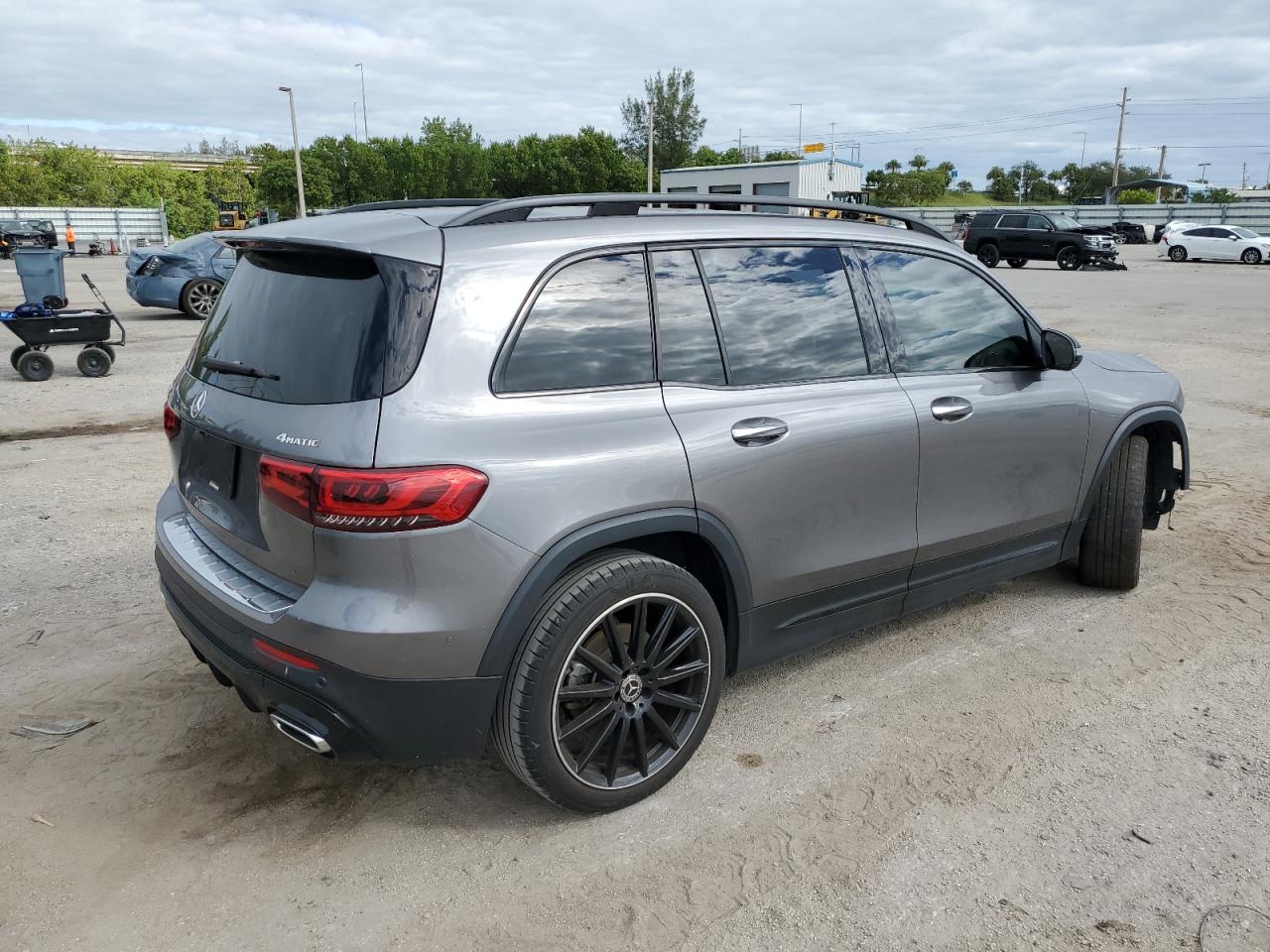 2023 Mercedes-Benz GLB VIN W1N4M4HB9PW287860 Copart auction photo, front end damage thumbnail 3