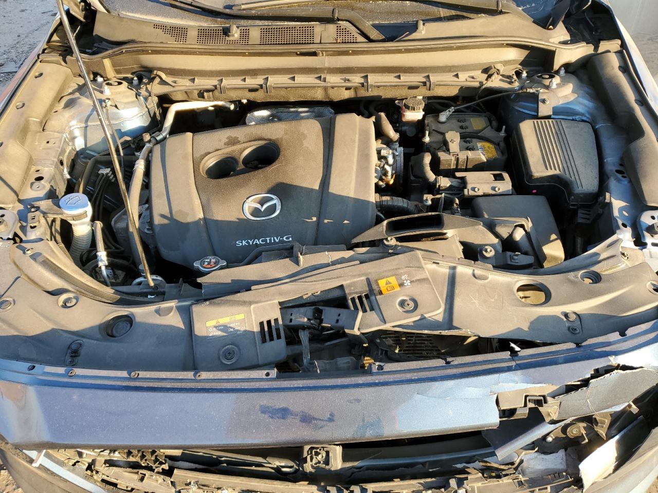 2021 Mazda CX-5 VIN JM3KFBBM4M1316396 Copart auction photo, front end / rear end damage thumbnail 13