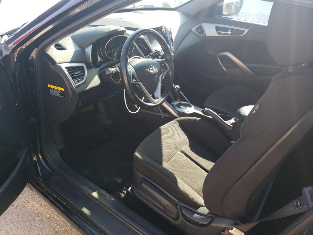 2017 Hyundai Veloster VIN KMHTC6ADXHU306731 Copart auction photo, hail damage thumbnail 8