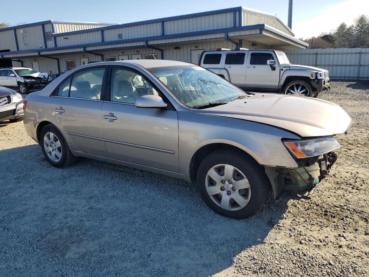 2008 Hyundai Sonata VIN 5NPET46C48H357573 Copart auction photo, front end damage thumbnail 4