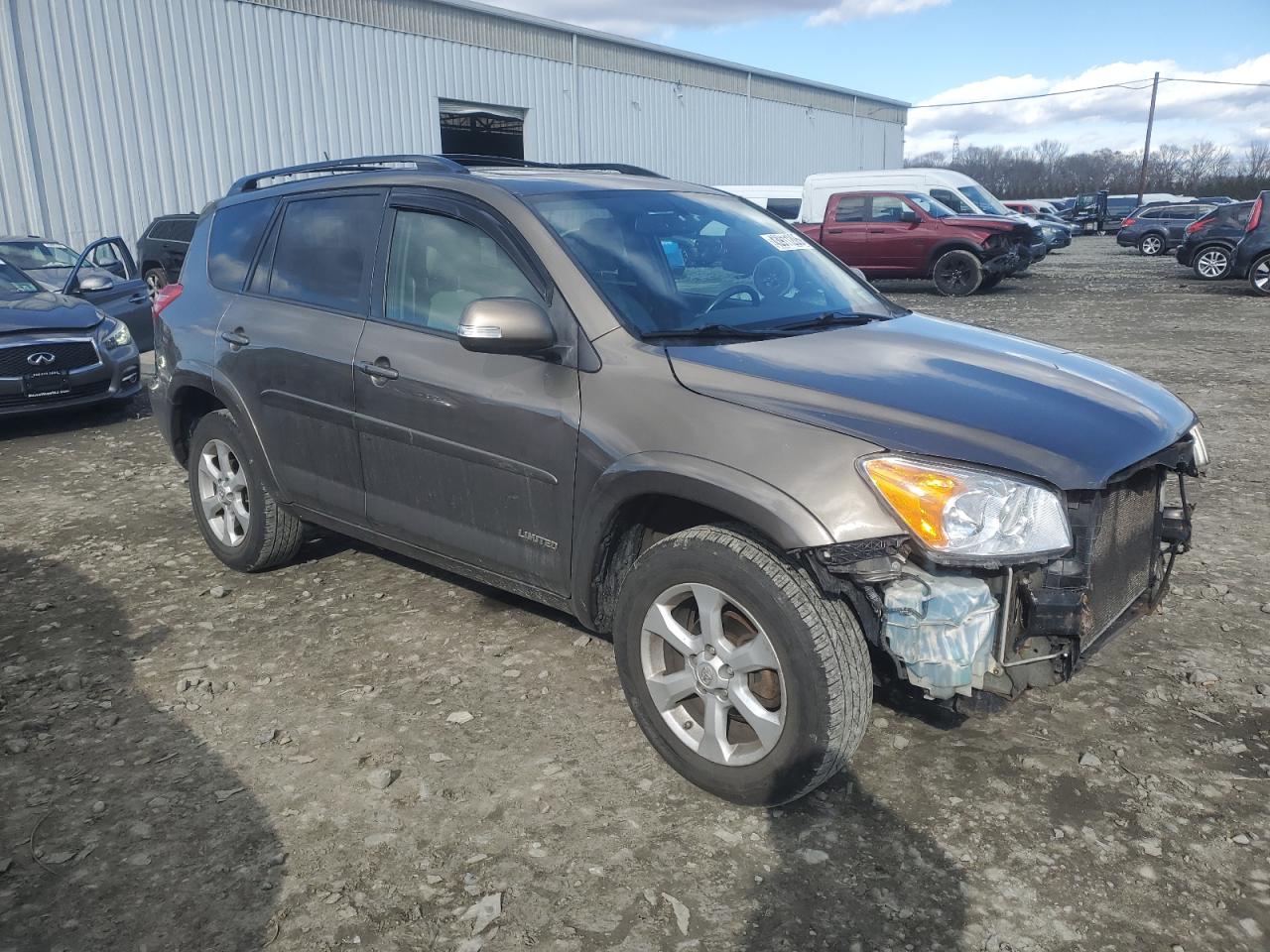 2010 Toyota RAV 4 VIN JTMDF4DV4AD039195 Copart auction photo, front end damage thumbnail 4