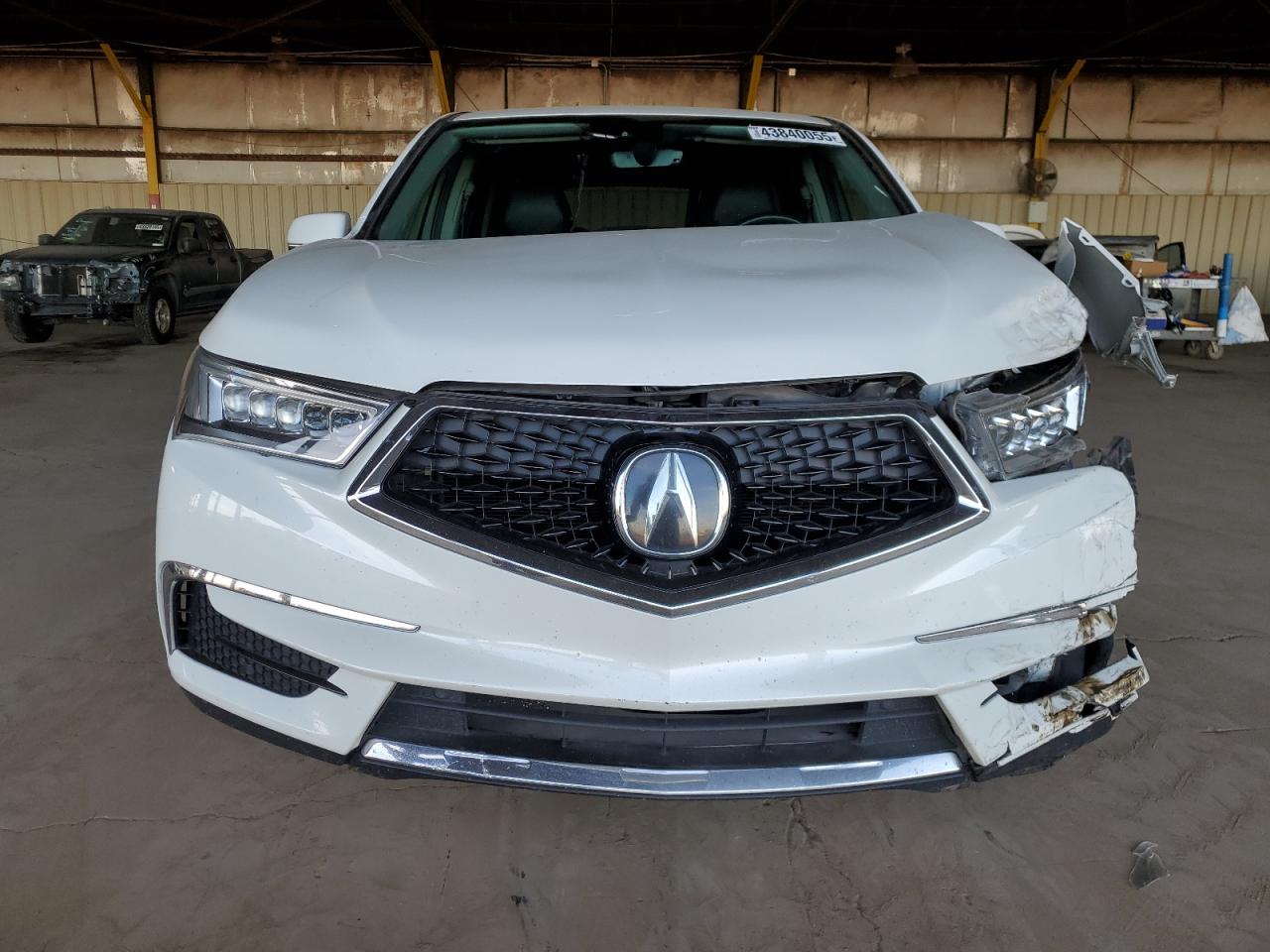 2020 Acura MDX VIN 5J8YD3H35LL013385 Copart auction photo, front end damage thumbnail 5