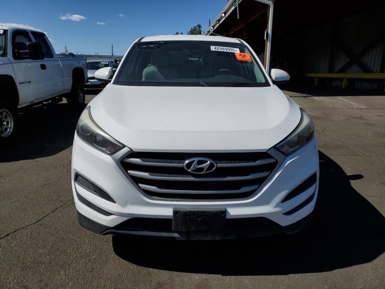 2017 Hyundai Tucson VIN KM8J23A41HU333048 Copart auction photo, biohazard/chemical damage thumbnail 5