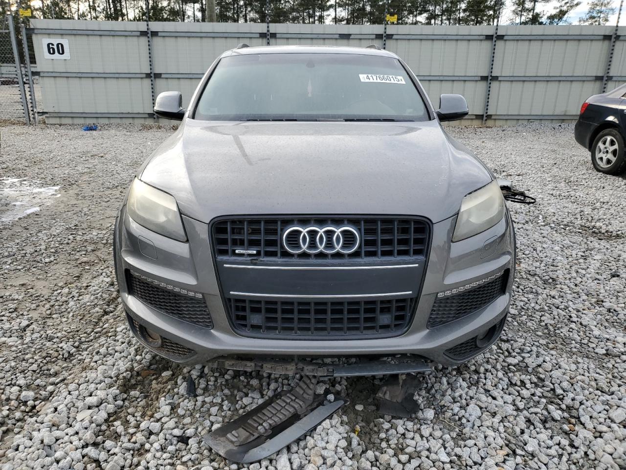 2013 Audi Q7 VIN WA1WMAFE1DD011556 Copart auction photo, mechanical damage thumbnail 5