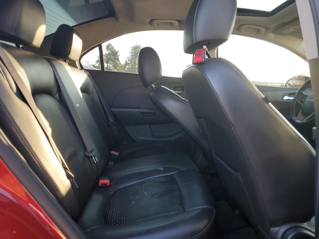 2015 Chevrolet Sonic VIN 1G1JE5SBXF4171821 Copart auction photo, front end damage thumbnail 10