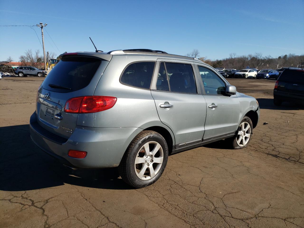 2009 Hyundai Santa Fe VIN 5NMSH13E49H319784 Copart auction photo, front end damage thumbnail 3