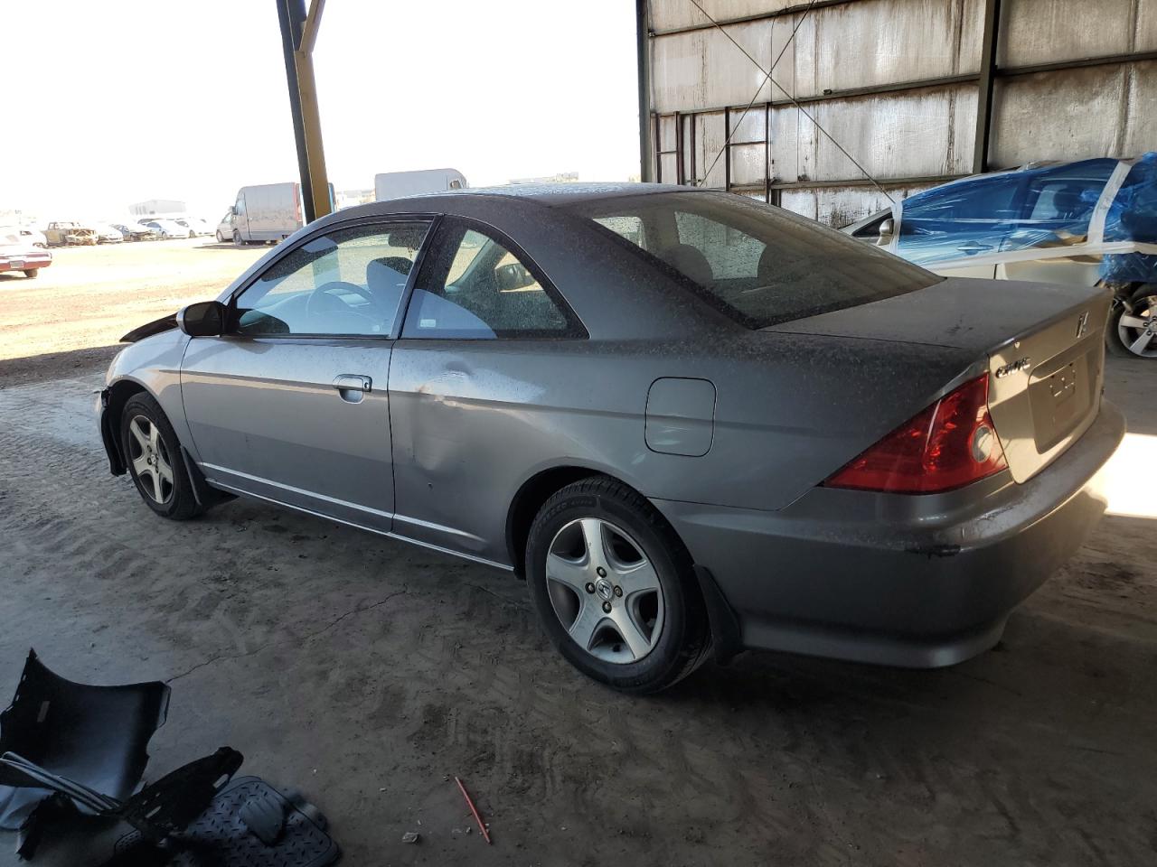 2004 Honda Civic VIN 1HGEM22954L076210 Copart auction photo, front end / side damage thumbnail 2