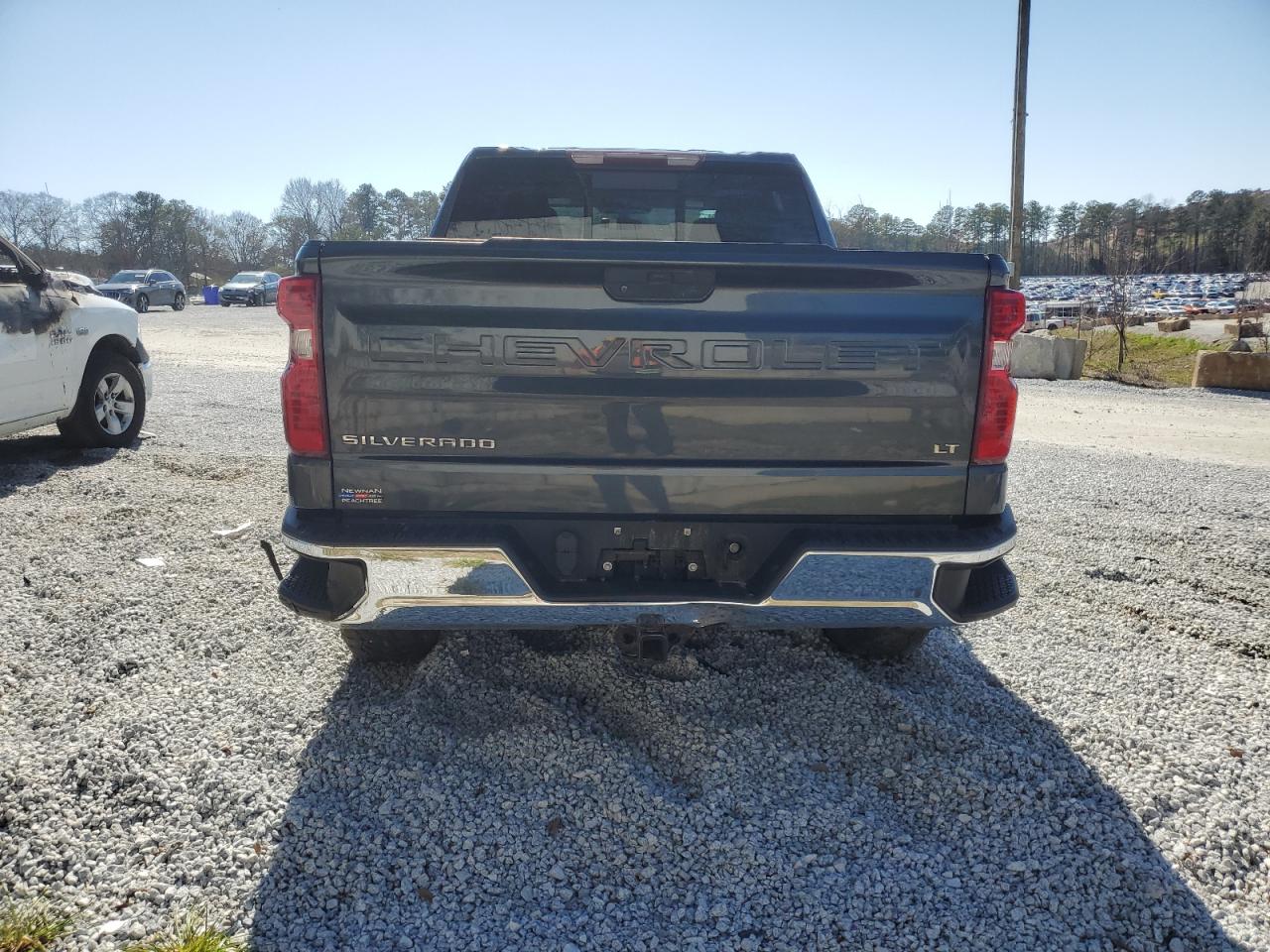 2020 Chevrolet Silverado VIN 1GCPWCED7LZ112515 Copart auction photo, front end / rear end damage thumbnail 6