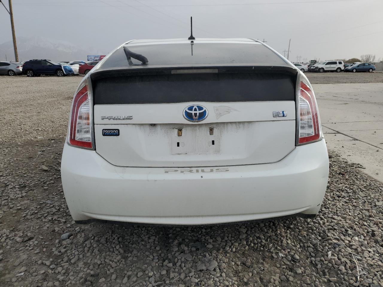 2013 Toyota Prius VIN JTDKN3DU8D5575187 Copart auction photo, front end damage thumbnail 6