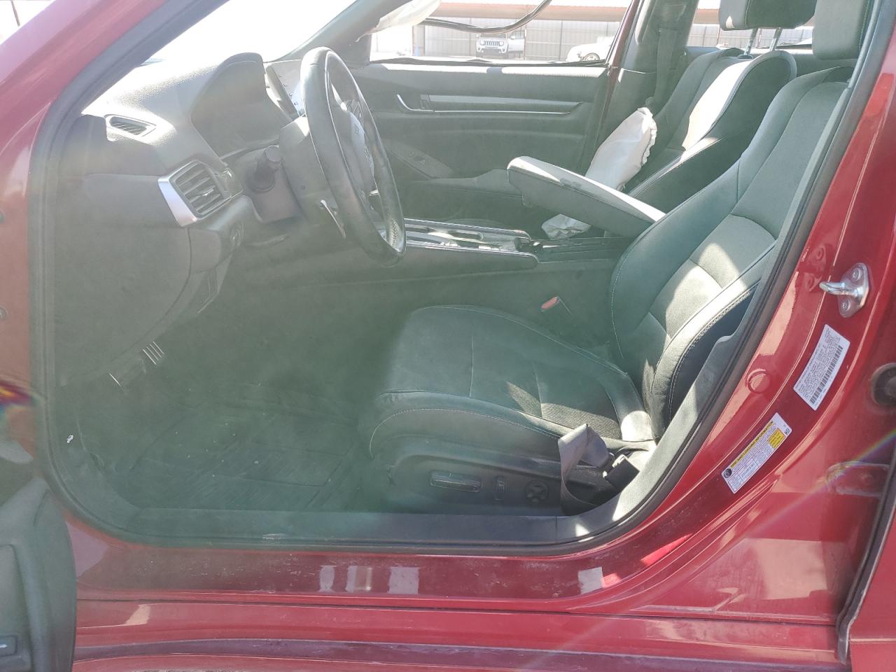 2020 Honda Accord VIN 1HGCV1F33LA059419 Copart auction photo, side / rear end damage thumbnail 7