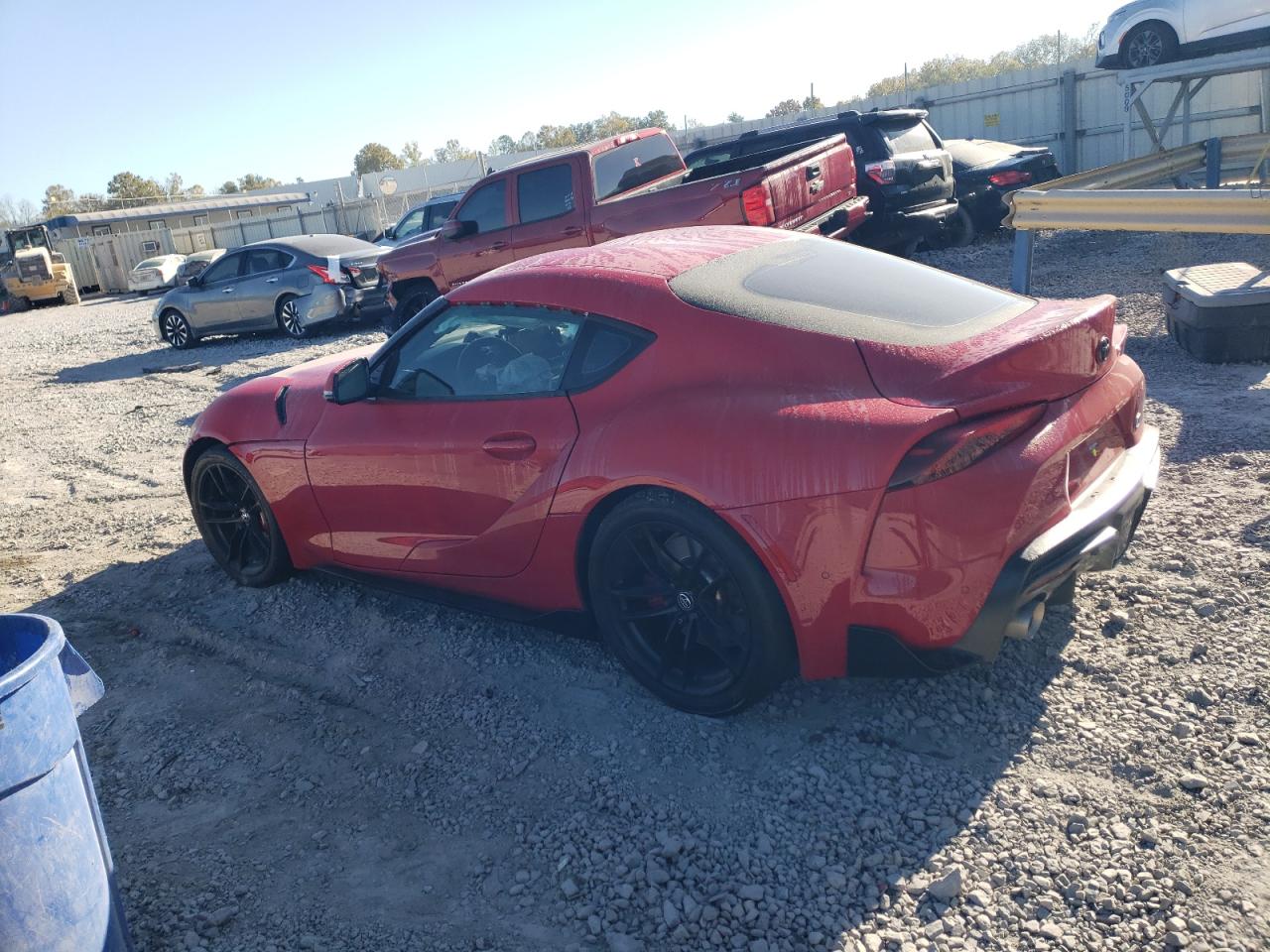 2020 Toyota Supra VIN WZ1DB4C09LW020670 Copart auction photo, front end damage thumbnail 2