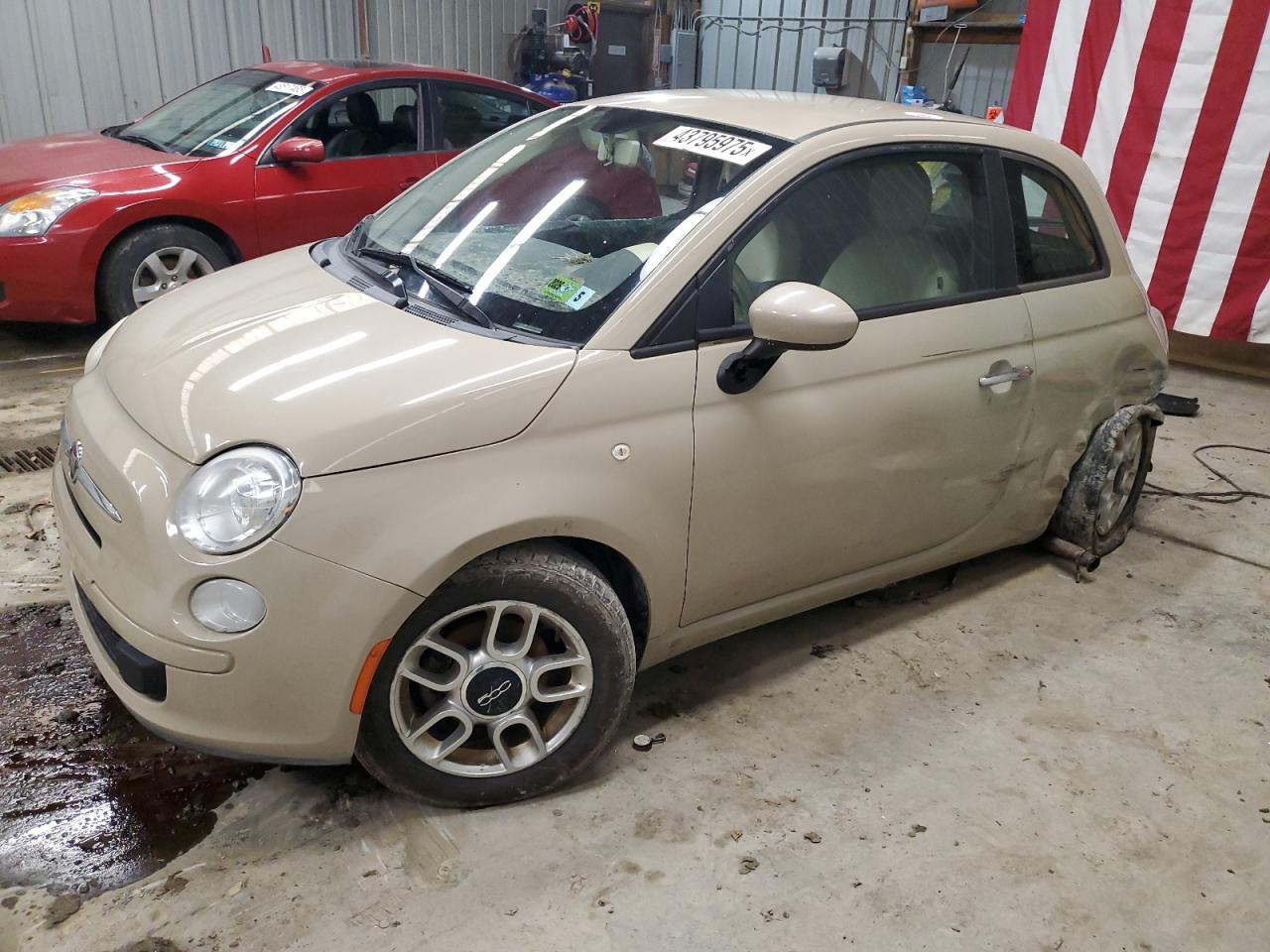 2012 Fiat 500 VIN 3C3CFFAR5CT131187