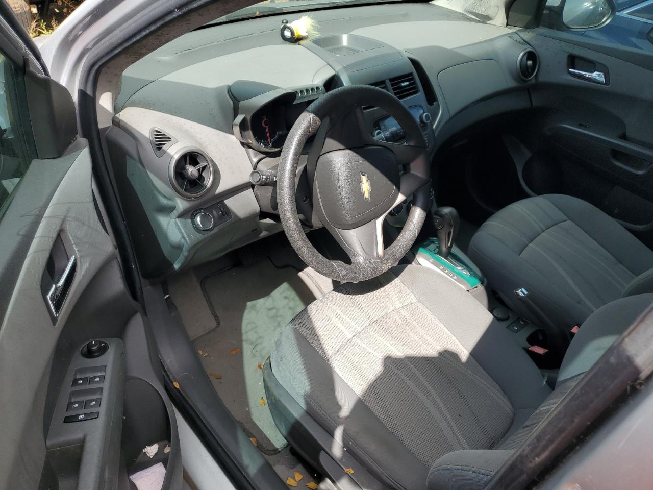 2012 Chevrolet Sonic VIN 1G1JC5SH7C4136384 Copart auction photo, front end / side damage thumbnail 8