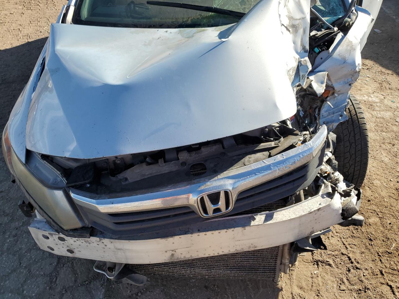 2012 Honda Civic VIN 2HGFB2F53CH509651 Copart auction photo, front end / side damage thumbnail 11