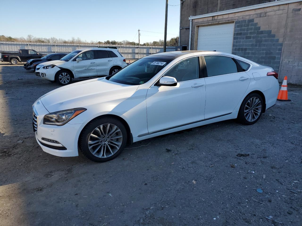 2016 Hyundai Genesis VIN KMHGN4JEXGU115916