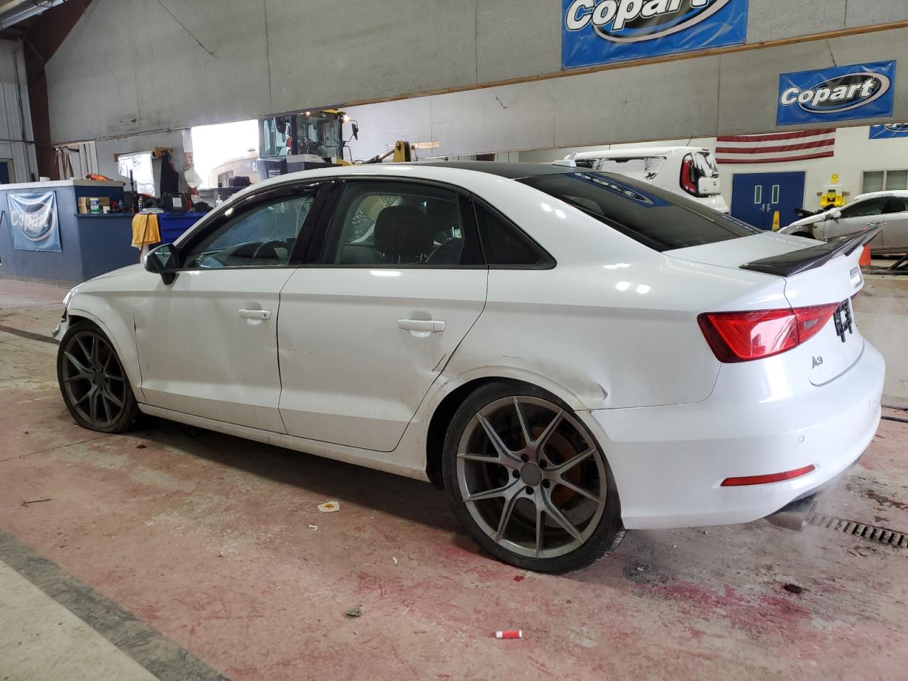 2015 Audi A3 VIN WAUBFGFF2F1111449 Copart auction photo, front end damage thumbnail 2